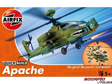 Airfix Quick Build śmigłowiec Boeing Apache / AF-J6004