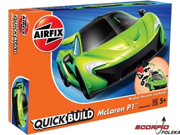 Airfix Quick Build McLaren P1 - zielony / AF-J6021