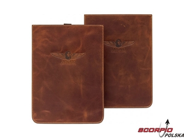 Antonio Live & Fly - Pokrowiec na tablet LOGBOOK skóra / ANT05003