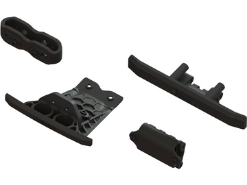 Arrma płoza dolna, komplet zderzaków, czarna Arrma płoza dolna, komplet zderzaków, czarna / ARA-1547