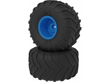 Arrma koło dBoots Chevron MT, niebieska felga (2) / ARA-2530