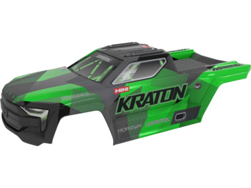 Arrma karoseria czarna/zielona: Mini Kraton Arrma karoseria czarna/zielona: Mini Kraton / ARA-2655