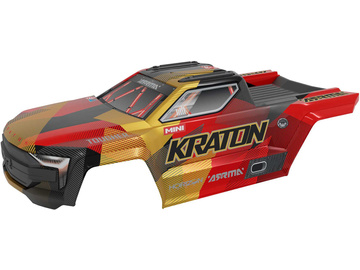 Arrma karoseria złota/czerwona: Mini Kraton / ARA-2656