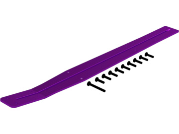 Arrma wspornik podwozia, fioletowy: Mini Kraton / ARA-2767
