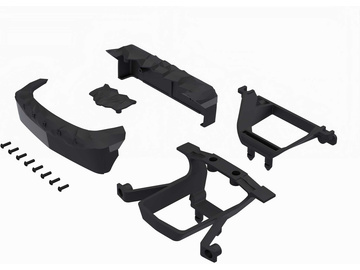 Arrma elementy ochronne karoserii, czarne Arrma elementy ochronne karoserii, czarne / ARA-2871