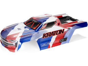 Arrma karoseria niebieska/czerwona: Kraton 6S BLX V6 / ARA-3009