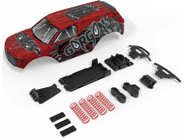 Arrma karoseria czerwono-czarna: Gorgon 1:10 Arrma karoseria czerwono-czarna: Gorgon 1:10 / ARA-3417