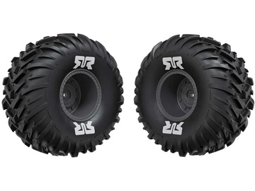 Arrma koło z oponą dBoots Cut Chevron MT, felga Gun metal (2) Arrma koło z oponą dBoots Cut Chevron MT, felga Gun metal (2) / ARA-3419