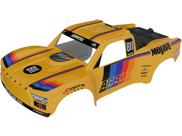 Arrma karoseria MOJAVE 6S BLX, pomalowana, oklejona i przycięta, żółta Arrma karoseria MOJAVE 6S BLX, pomalowana, oklejona i przycięta, żółta / ARA-4304