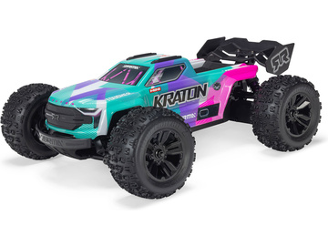 Arrma Mini Kraton 3S DSC BLX 1:16 4WD RTR turkusowy/różowy / ARA2508ST2