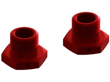 Arrma piasta koła Hex 17mm 14.6mm aluminium, czerwony (2) Arrma piasta koła Hex 17mm 14.6mm aluminium, czerwony (2) / ARA311035