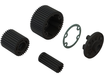 Arrma obudowa dyferencjału, koła zębate 47/15T, 0.8M Arrma obudowa dyferencjału, koła zębate 47/15T, 0.8M / ARA311095