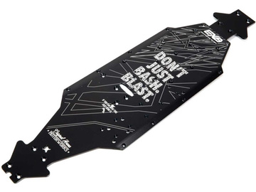 Arrma podwozie aluminiowe CNC 7075 T6 LWB czarne Arrma podwozie aluminiowe CNC 7075 T6 LWB czarne / ARA320571