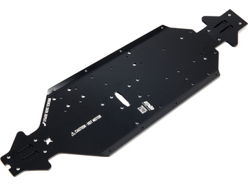 Arrma podwozie aluminiowe CNC 7075 T6 SWB czarne / ARA320572