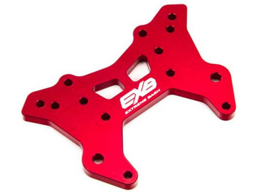 Arrma wieża amort. przednia RS CNC 7075 T6 aluminium, czerwona / ARA320575