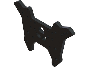Arrma wieża amortyzatorów przednia, aluminium, czarna / ARA320686