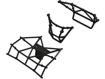 Arrma klatka ochronna przednia i tylna czarna / ARA320699