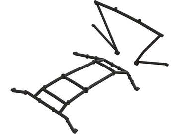 Arrma elementy dachowe klatki ochronnej czarne / ARA320702