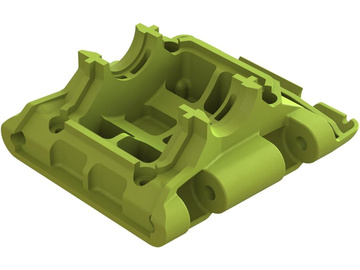 Arrma dolna płoza tylna, łoże przekładni, fluo żółte / ARA320774