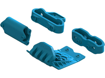 Arrma dolna płoza, mocowanie zderzaka, niebieskie Arrma dolna płoza, mocowanie zderzaka, niebieskie / ARA320787