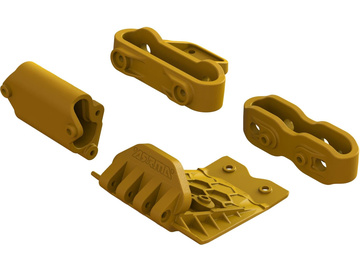 Arrma dolna płoza, mocowanie zderzaka, pomarańczowe Arrma dolna płoza, mocowanie zderzaka, pomarańczowe / ARA320795