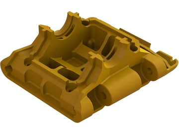 Arrma dolna płoza tylna, łoże przekładni, pomarańczowe / ARA320796