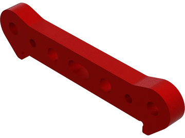 Arrma Przednie mocowanie zawieszenia, aluminium, czerwone / ARA330556