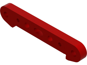 Arrma Tylne mocowanie zawieszenia, aluminium, czerwone / ARA330557