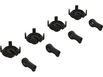 Arrma Końcówka amortyzatora, oczko amortyzatora (4) Arrma Końcówka amortyzatora, oczko amortyzatora (4) / ARA330569