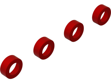 Arrma Osłona wahacza aluminium, czerwona (4) Arrma Osłona wahacza aluminium, czerwona (4) / ARA330593