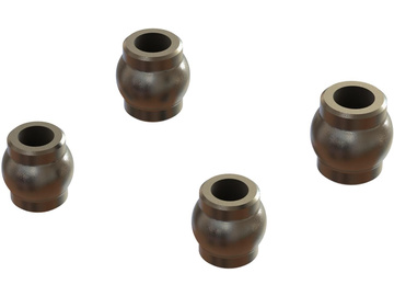 Arrma dolna kulka mocowania amortyzatora, stalowa (4) Arrma dolna kulka mocowania amortyzatora, stalowa (4) / ARA330814