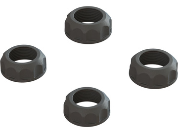 Arrma pokrywa amortyzatora czerwona (4): 4X4 Arrma pokrywa amortyzatora czerwona (4): 4X4 / ARA330828