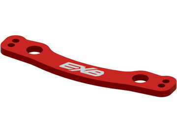 Arrma płyta kierownicza CNC 7075 aluminium, czerwona / ARA340174