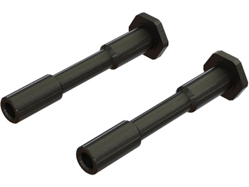 Arrma stalowy słupek sterowania 6x42mm czarny (2) / ARA340186