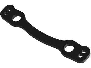 Arrma płyta sterowania aluminium, czarna / ARA340193
