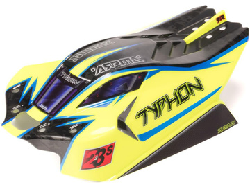 Arrma karoseria bezspinkowa Typhon 1:8, żółta/niebieska Arrma karoseria bezspinkowa Typhon 1:8, żółta/niebieska / ARA406172