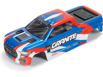 Arrma karoseria niebieska/czerwona: Grom Granite Arrma karoseria niebieska/czerwona: Grom Granite / ARA412001