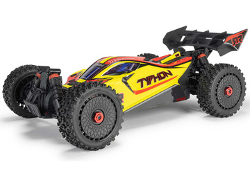 Arrma Typhon Mega 665 1:8 4WD RTR żółty / ARA4206V4T2