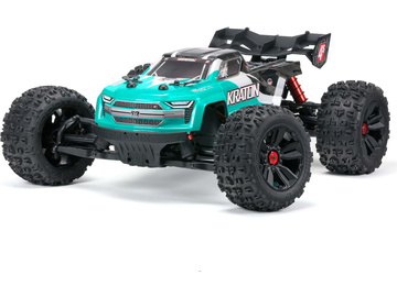 Arrma Kraton 4S V2 BLX 1:10 4WD RTR turkusowy Arrma Kraton 4S V2 BLX 1:10 4WD RTR turkusowy / ARA4408V2T1
