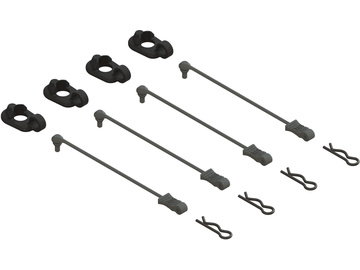 Arrma spinki karoserii, podkładki / ARA480070