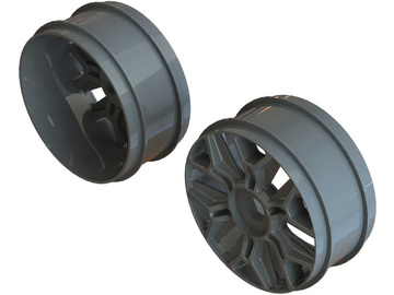 Arrma felga 1:8 Buggy 17mm hex Gun Metal (2) / ARA510127