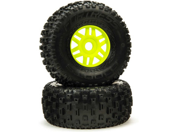 Arrma Koło z oponą dBoots Fortress zielone (2) Arrma Koło z oponą dBoots Fortress zielone (2) / ARA550068