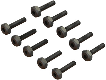 Arrma śruba imbus M2.5x12mm FH 5.5mm Hex (10) Arrma śruba imbus M2.5x12mm FH 5.5mm Hex (10) / ARA702019