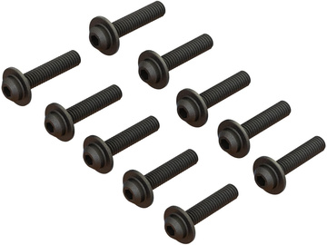 Arrma śruba imbus M4x18mm BH z kołnierzem (10) / ARA721418