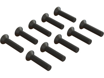 Arrma śruba imbus M3x14mm FH (10) / ARA722314