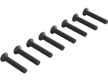 Arrma śruba imbus FH M3x18mm (10) / ARA722318