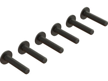 Arrma Śruba imbus BH M4x20mm z kołnierzem (6) / ARA727420