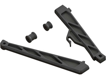Arrma AR320445 Poprzeczka podwozia, zestaw: 6S / ARAC3735