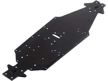 Arrma AR320197 Podwozie aluminium LWB srebrne/niebieskie: Kraton / ARAC3740