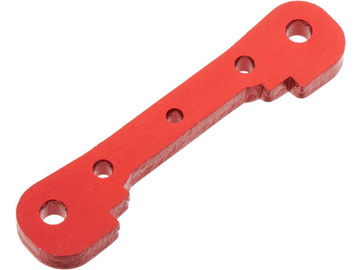Arrma AR330378 Uchwyt wahaczy przedni/przedni alu czerwony / ARAC9046